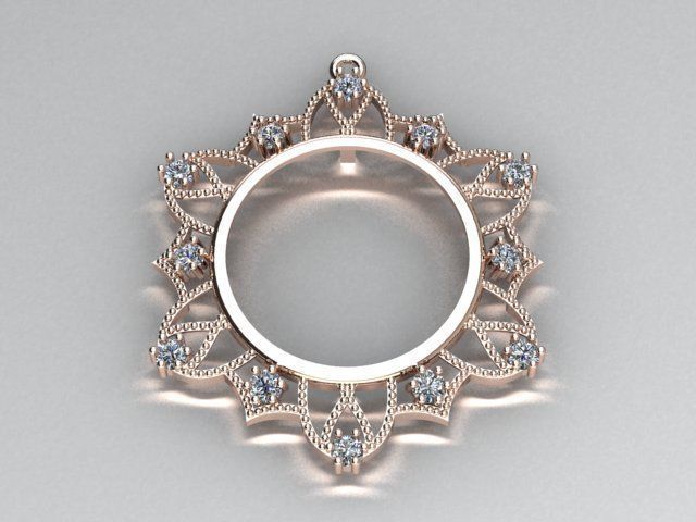 frame jewelry 3D print model_1