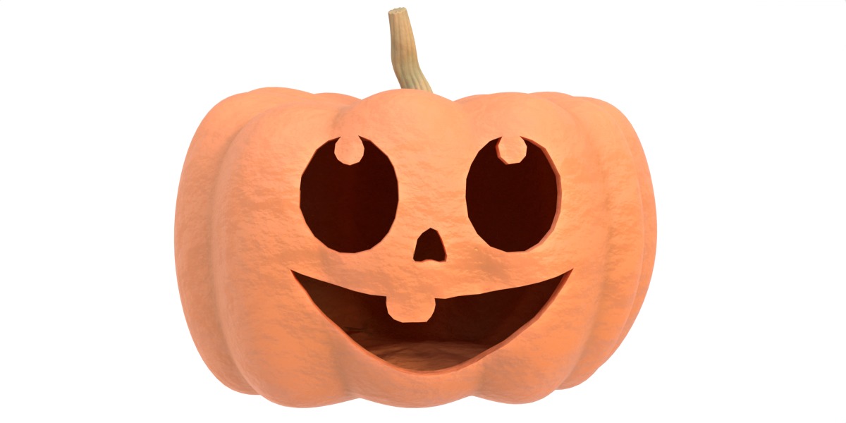 Pumpkin 10 3D model_3