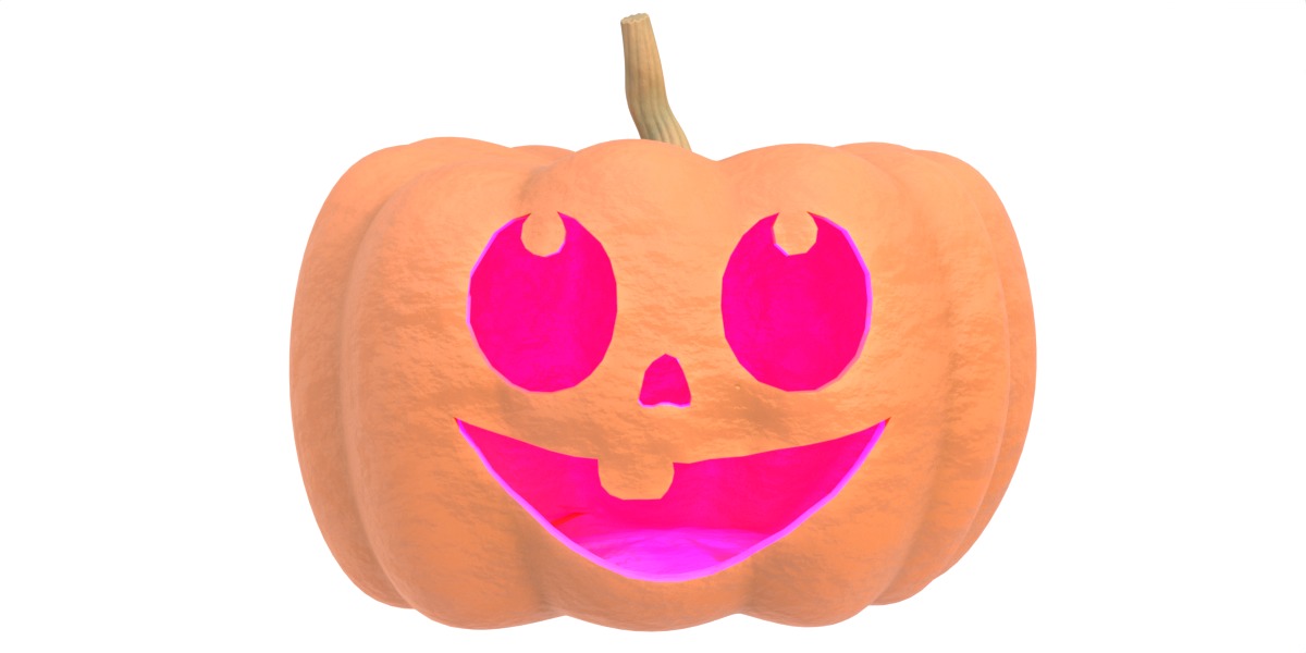 Pumpkin 10 3D model_1