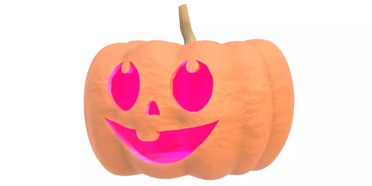 Pumpkin 10 3D model_0