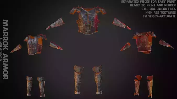 Star Wars Marrok Armor for Cosplay