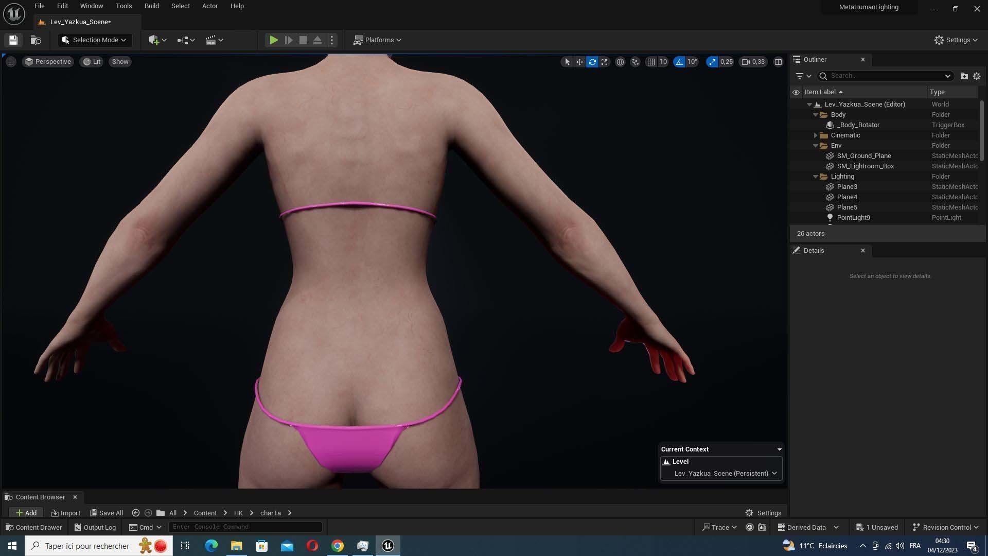 Amelia - Military Muse Command In Style Low-poly 3D model_47