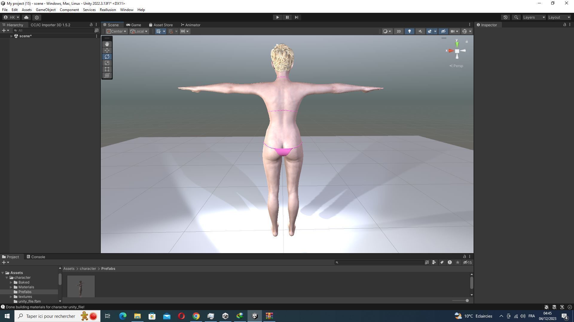 Amelia - Military Muse Command In Style Low-poly 3D model_60