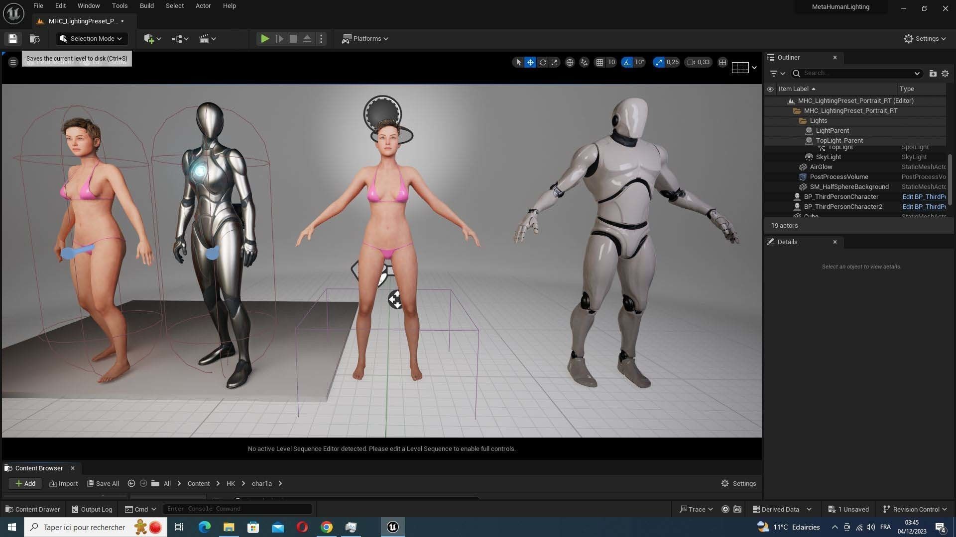 Amelia - Military Muse Command In Style Low-poly 3D model_43