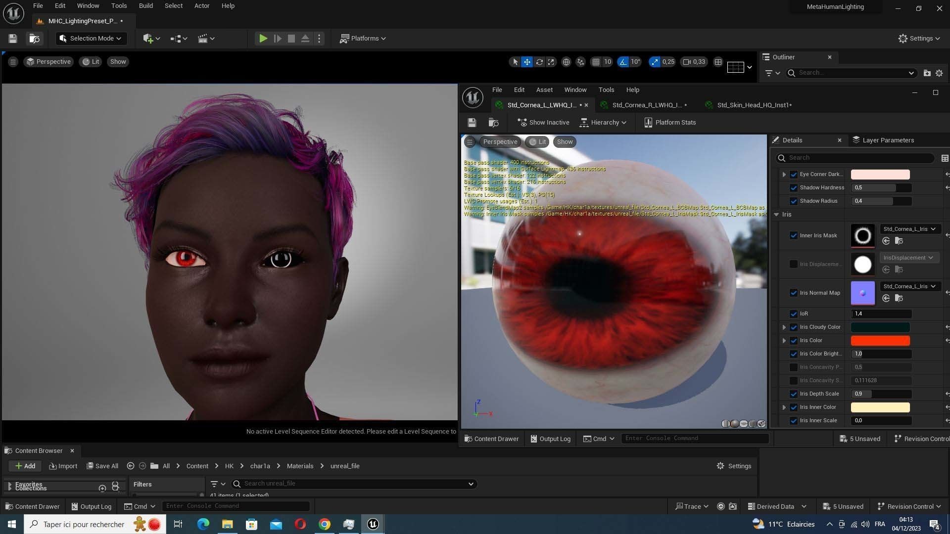 Amelia - Military Muse Command In Style Low-poly 3D model_46