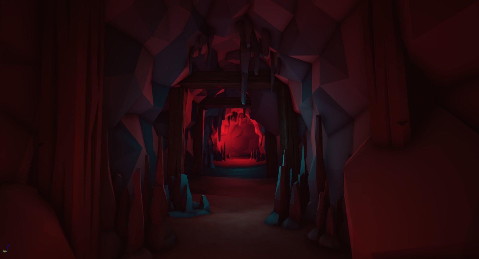 3D model Low-Poly Caves and Rocks VR / AR / low-poly | CGTrader