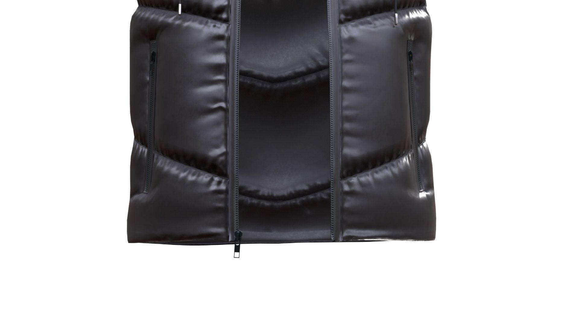 Jacket Low-poly 3D model_8