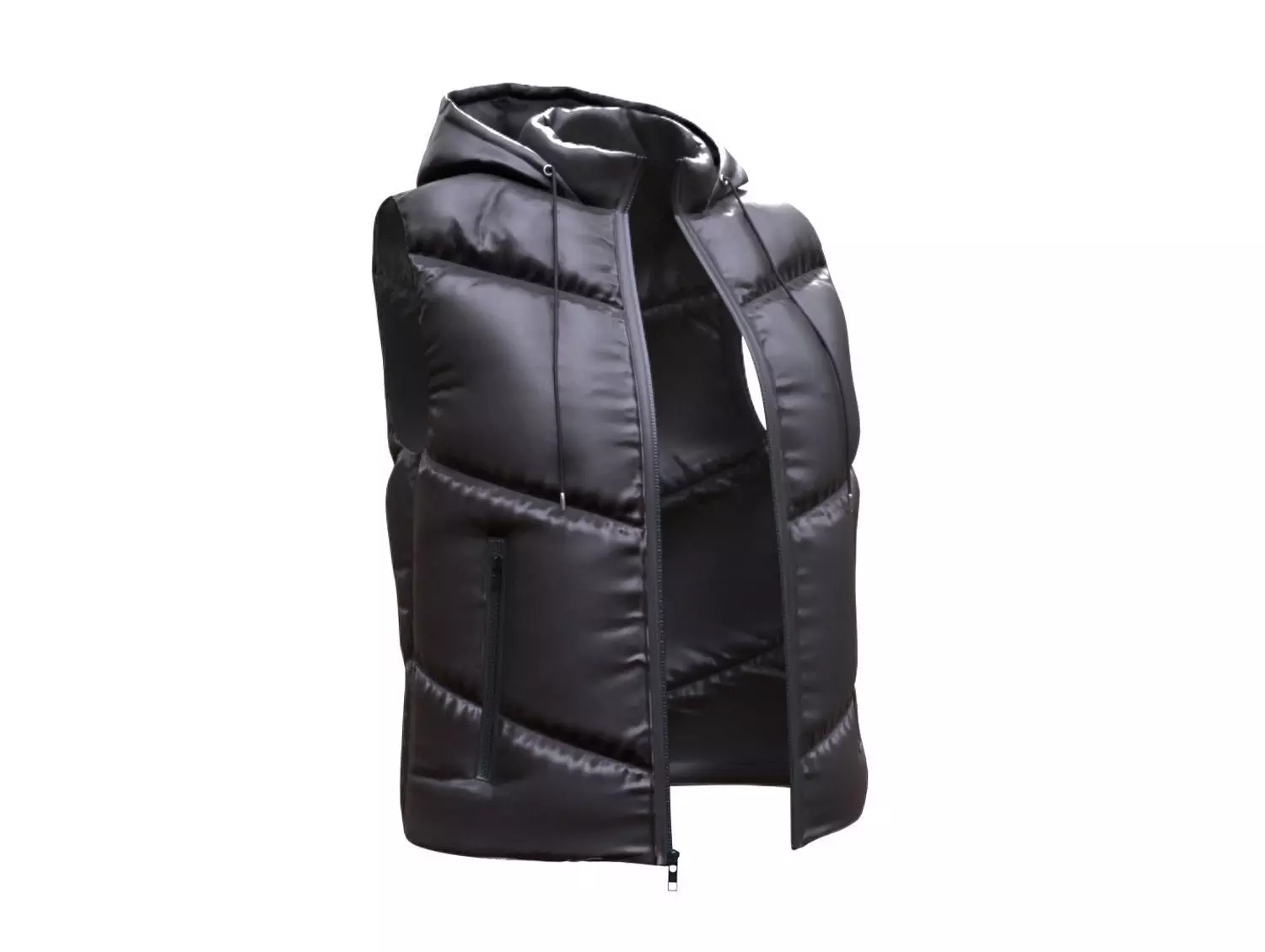 Jacket Low-poly 3D model_0