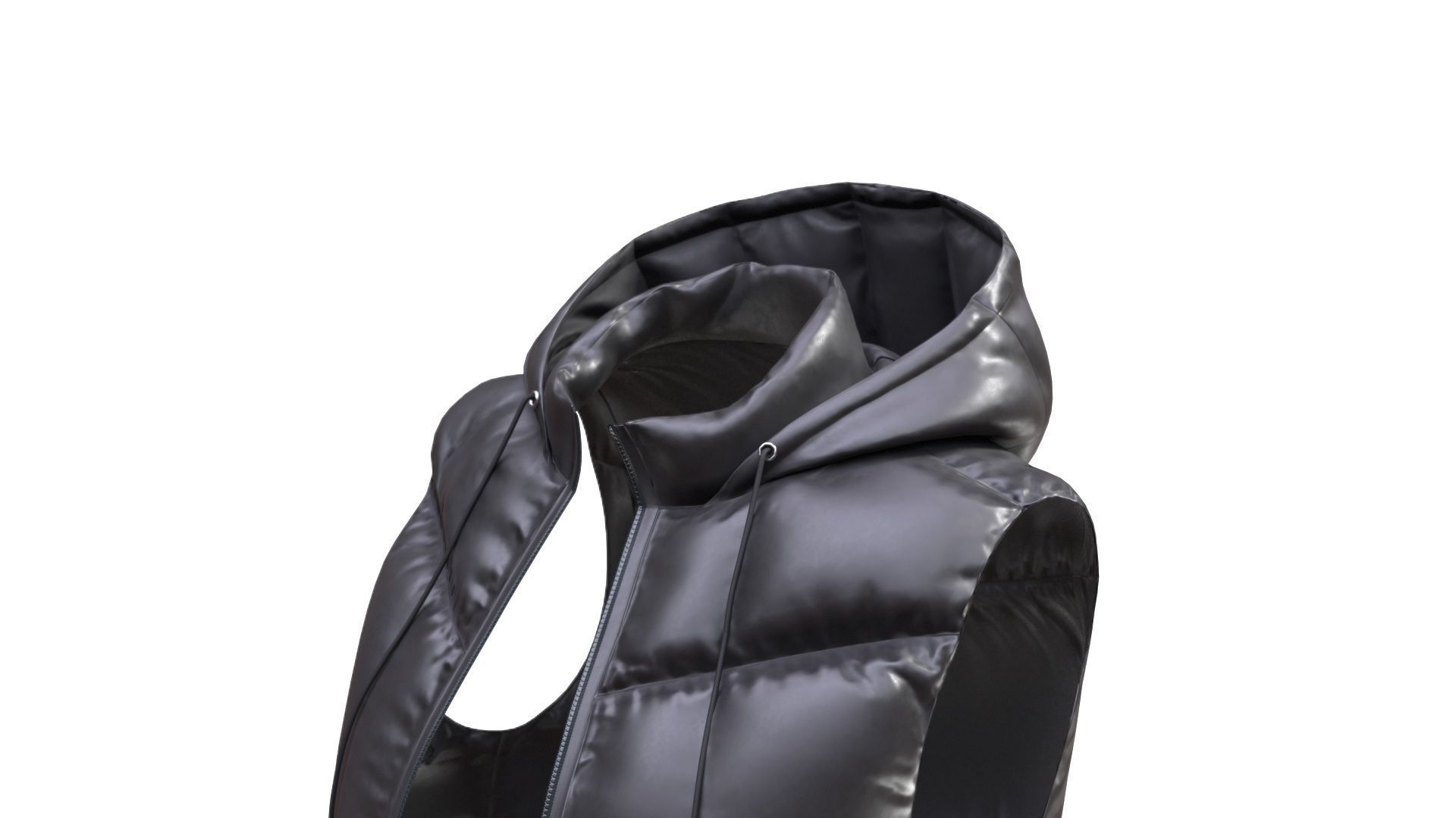 Jacket Low-poly 3D model_10