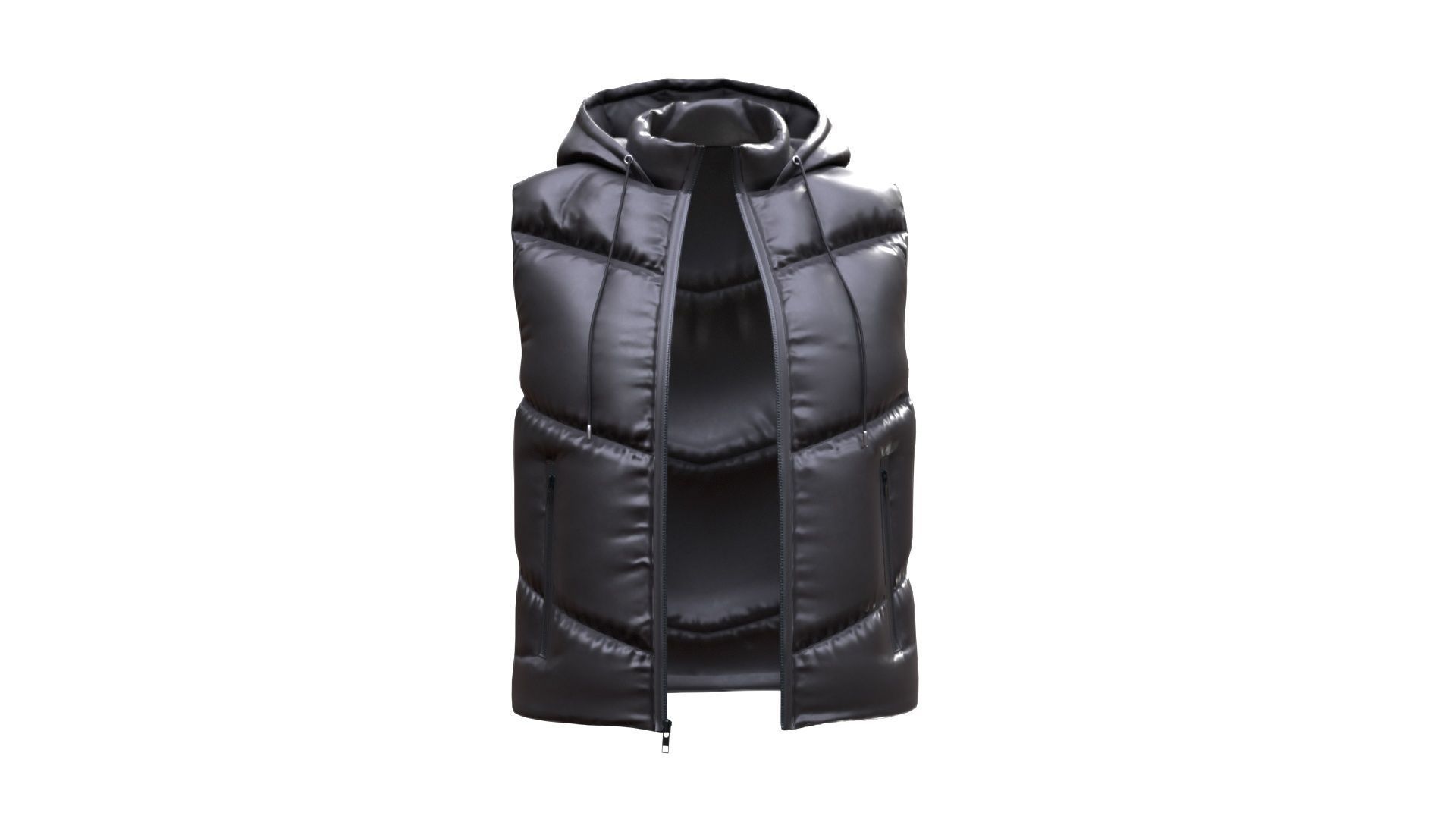 Jacket Low-poly 3D model_5