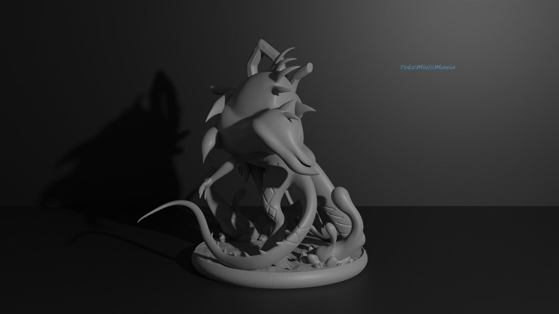 Walking wake paradox suicune 3D print model 3D print model_6