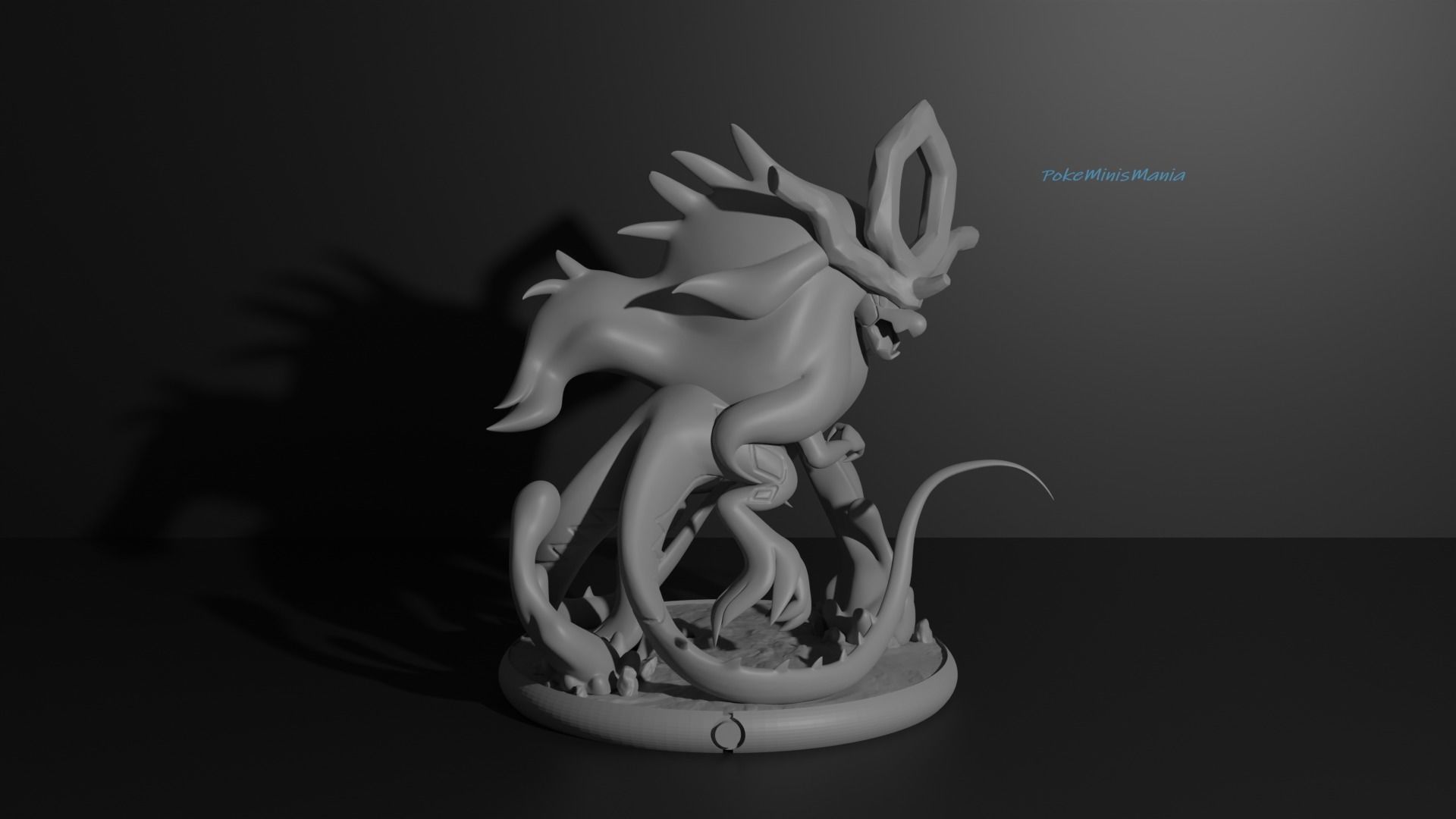 Walking wake paradox suicune 3D print model 3D print model_4