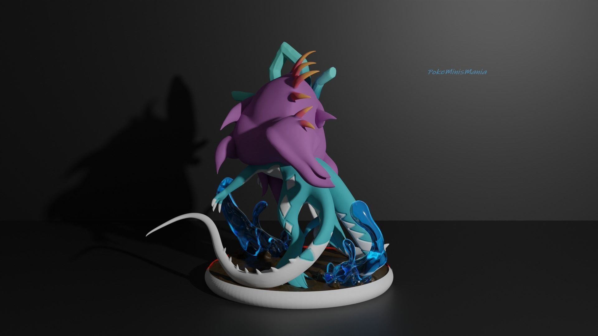Walking wake paradox suicune 3D print model 3D print model_2