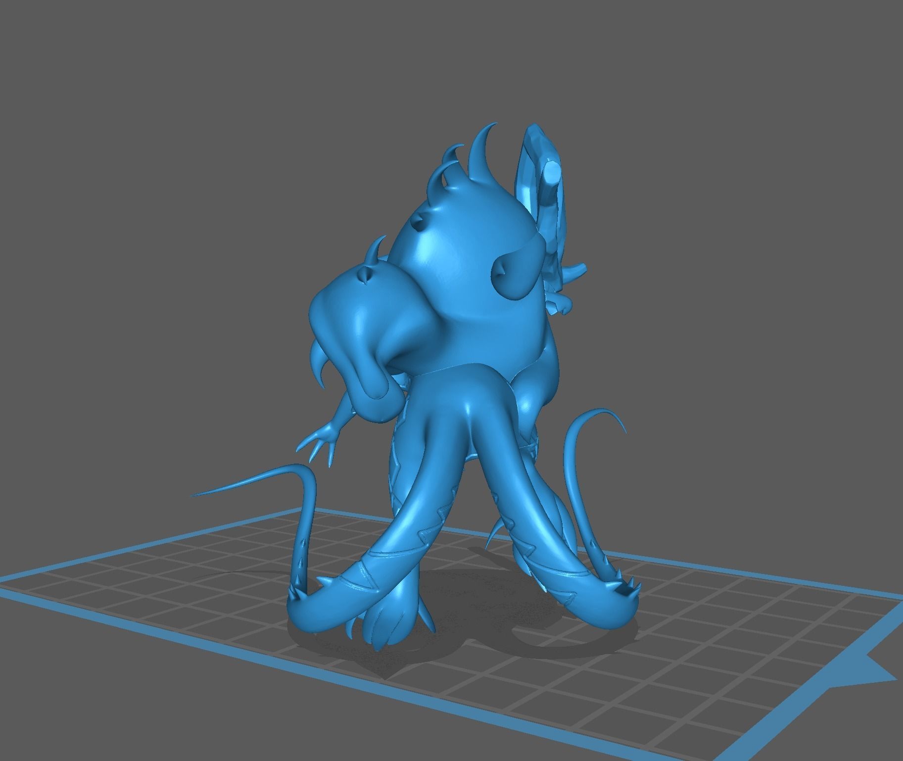 Walking wake paradox suicune 3D print model 3D print model_14