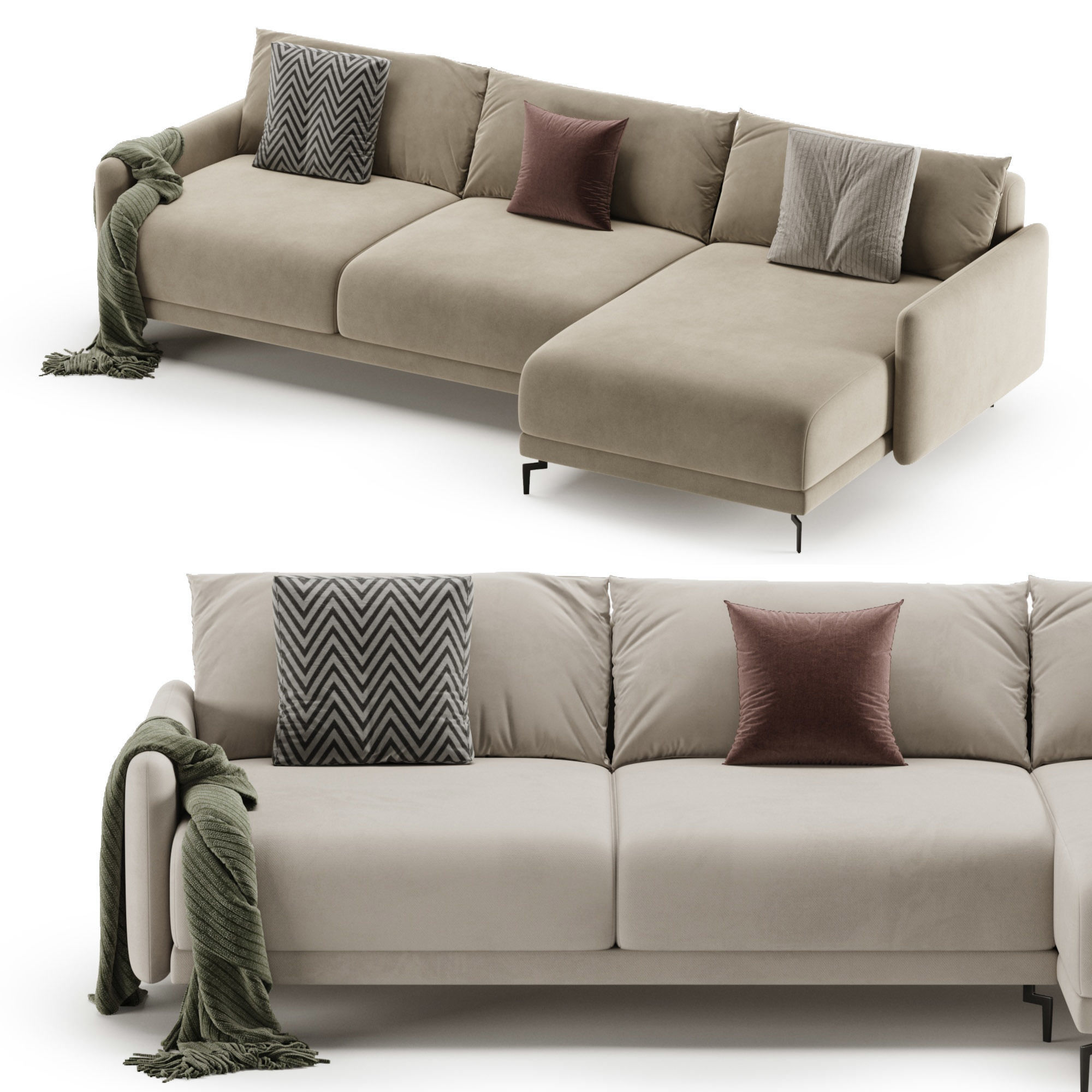 Archi Sofa by Skdesign 3D model_2