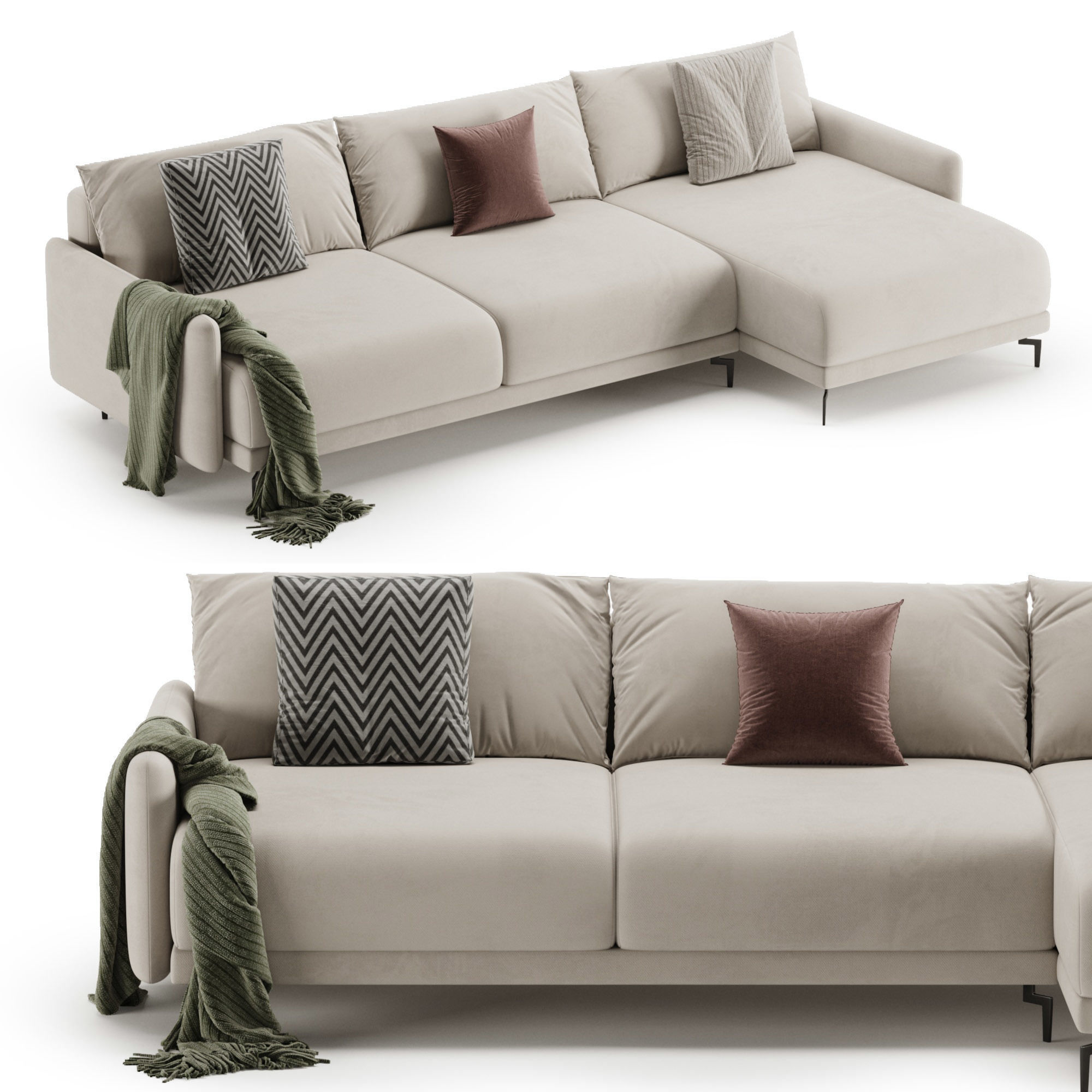 Archi Sofa by Skdesign 3D model_4