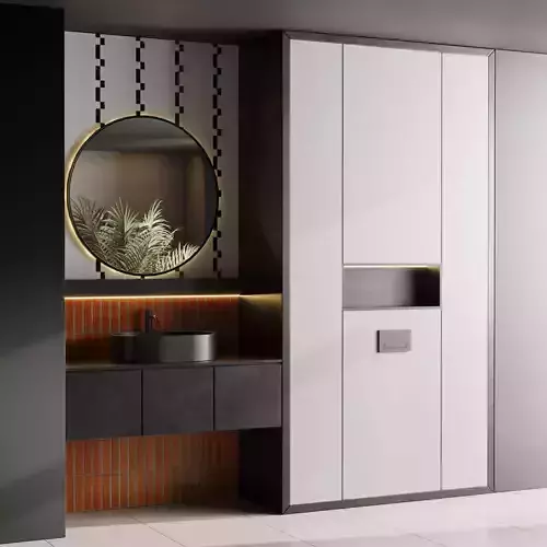 Bathroom furniture by inbani faucet set 87