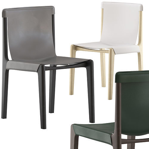 CB2 Burano Chair 3D model