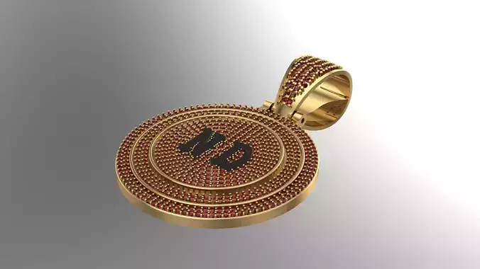 COIN PENDANT 3D print model