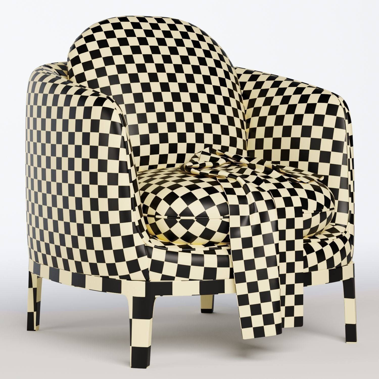 bilbao lounge chair with timber base 3D model_6