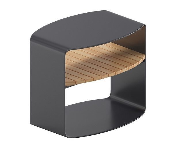 Jardin de ville BESIDE SIDE TABLE 3D model