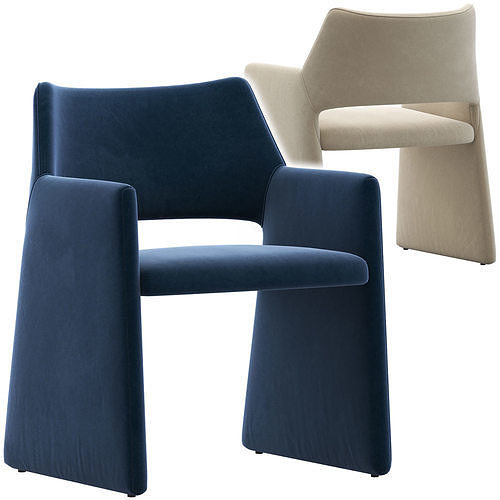 CB2 Foley Chair 3D model
