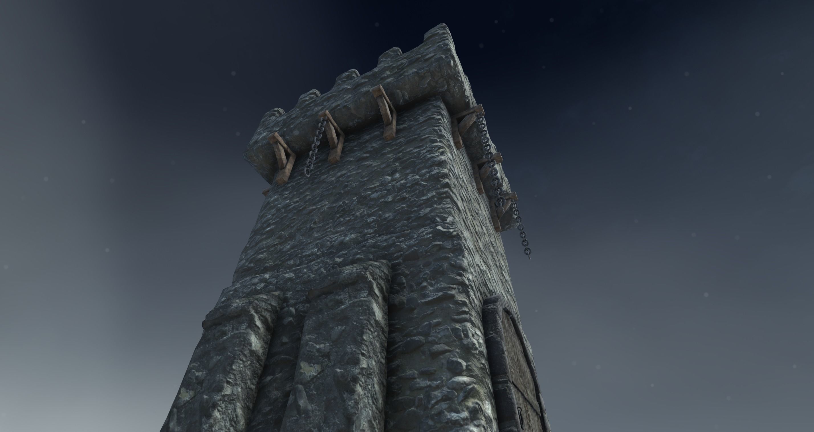 Medieval Tower 3D model_16