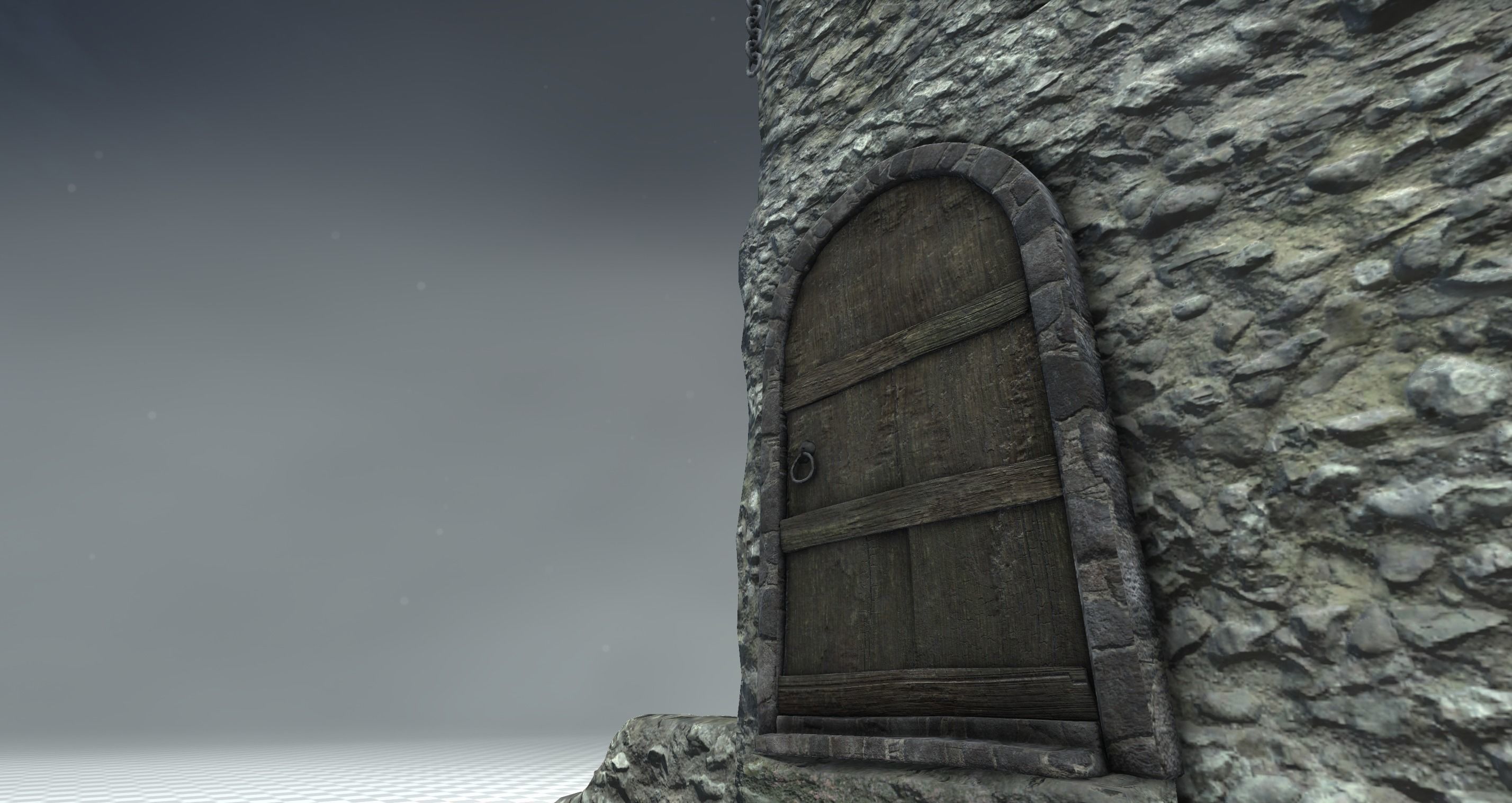 Medieval Tower 3D model_11