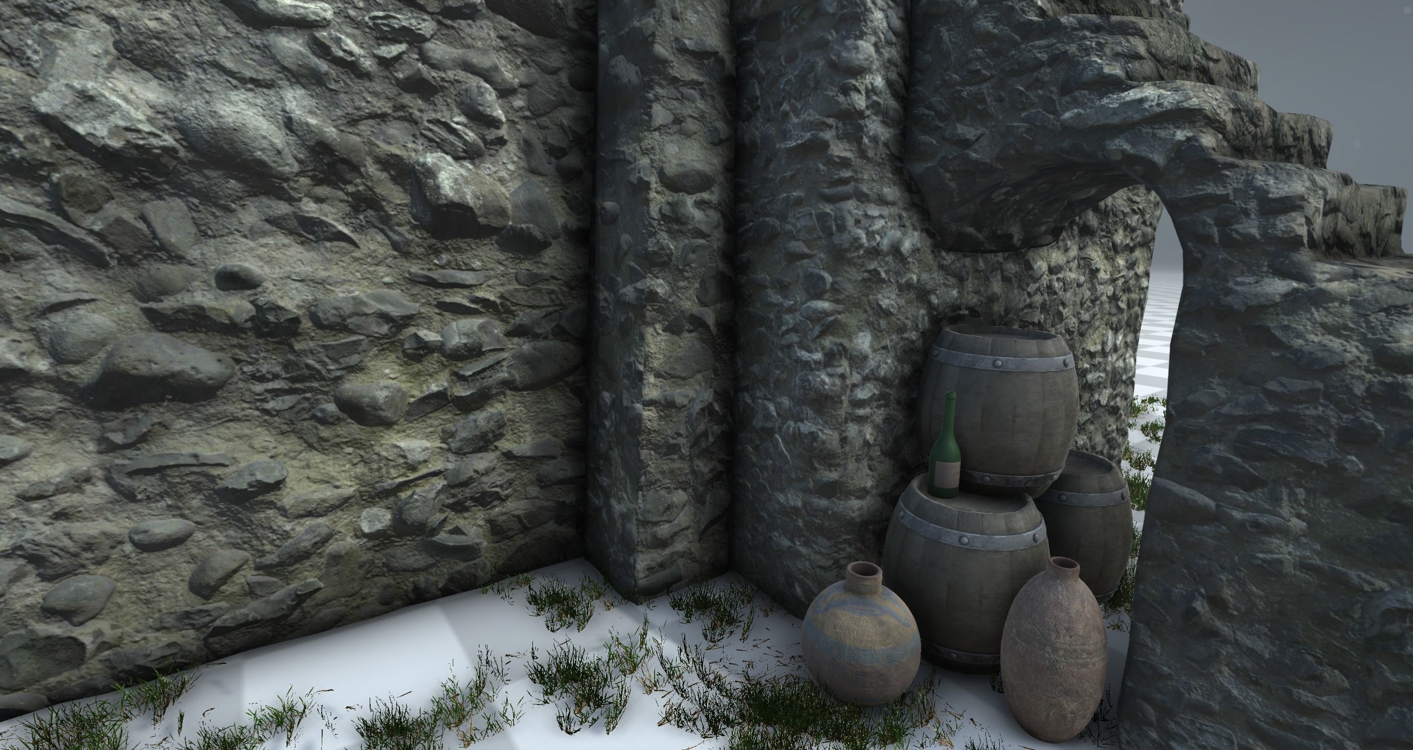 Medieval Tower 3D model_9