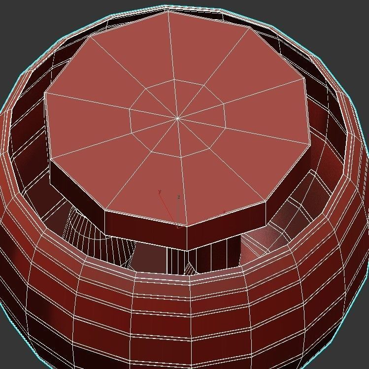 Sculptural Swirl 3D model_3