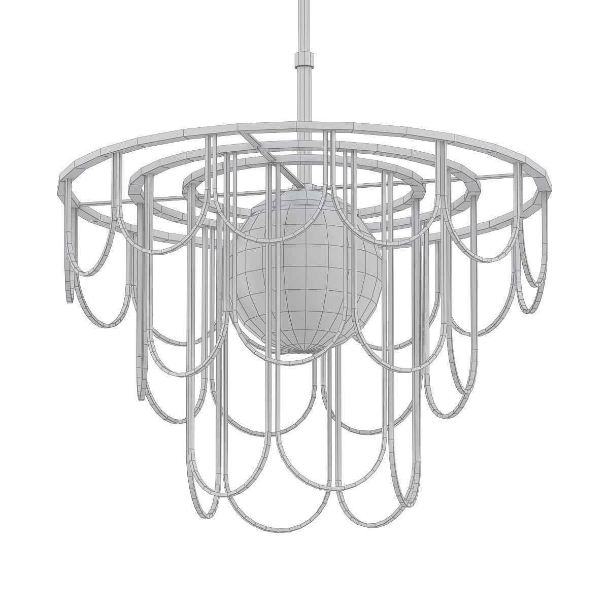 Bianca Pendant 3D model_4