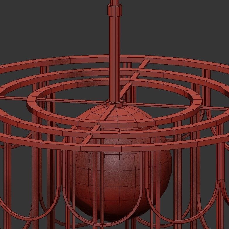 Bianca Pendant 3D model_3