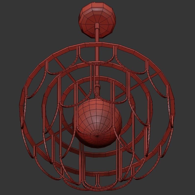 Bianca Pendant 3D model_2