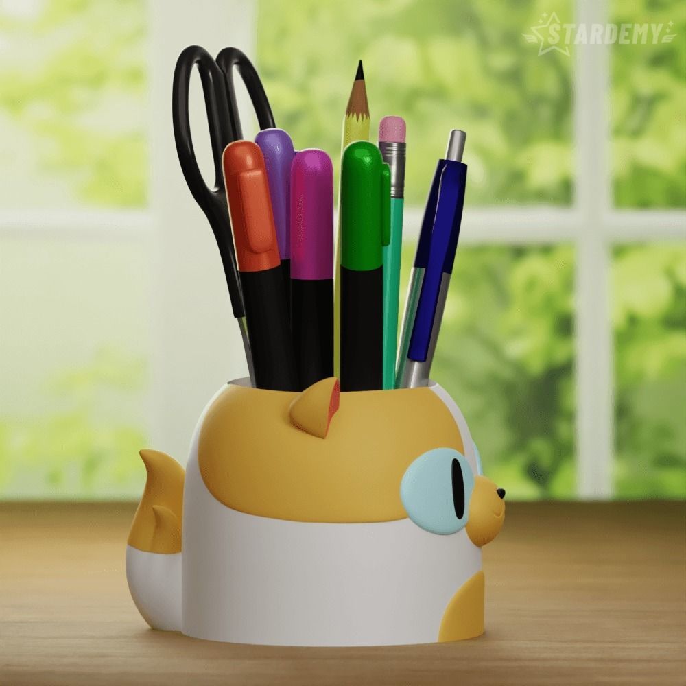 Fionna Cake Planters Pen Holder Decor Adventure Time 3D print model_7