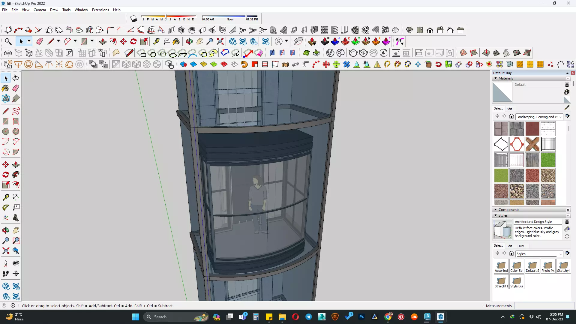 lift area 3d model 3D model_0