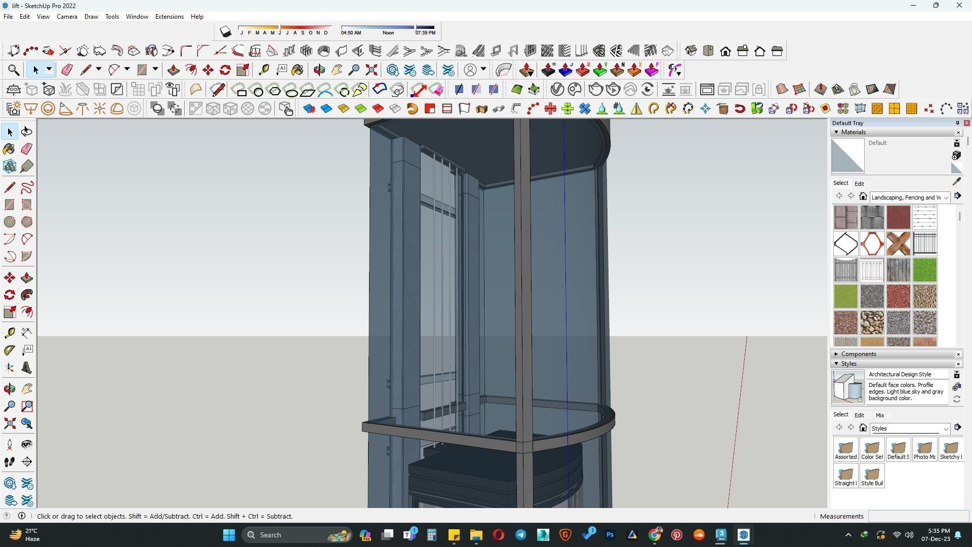 lift area 3d model 3D model_4