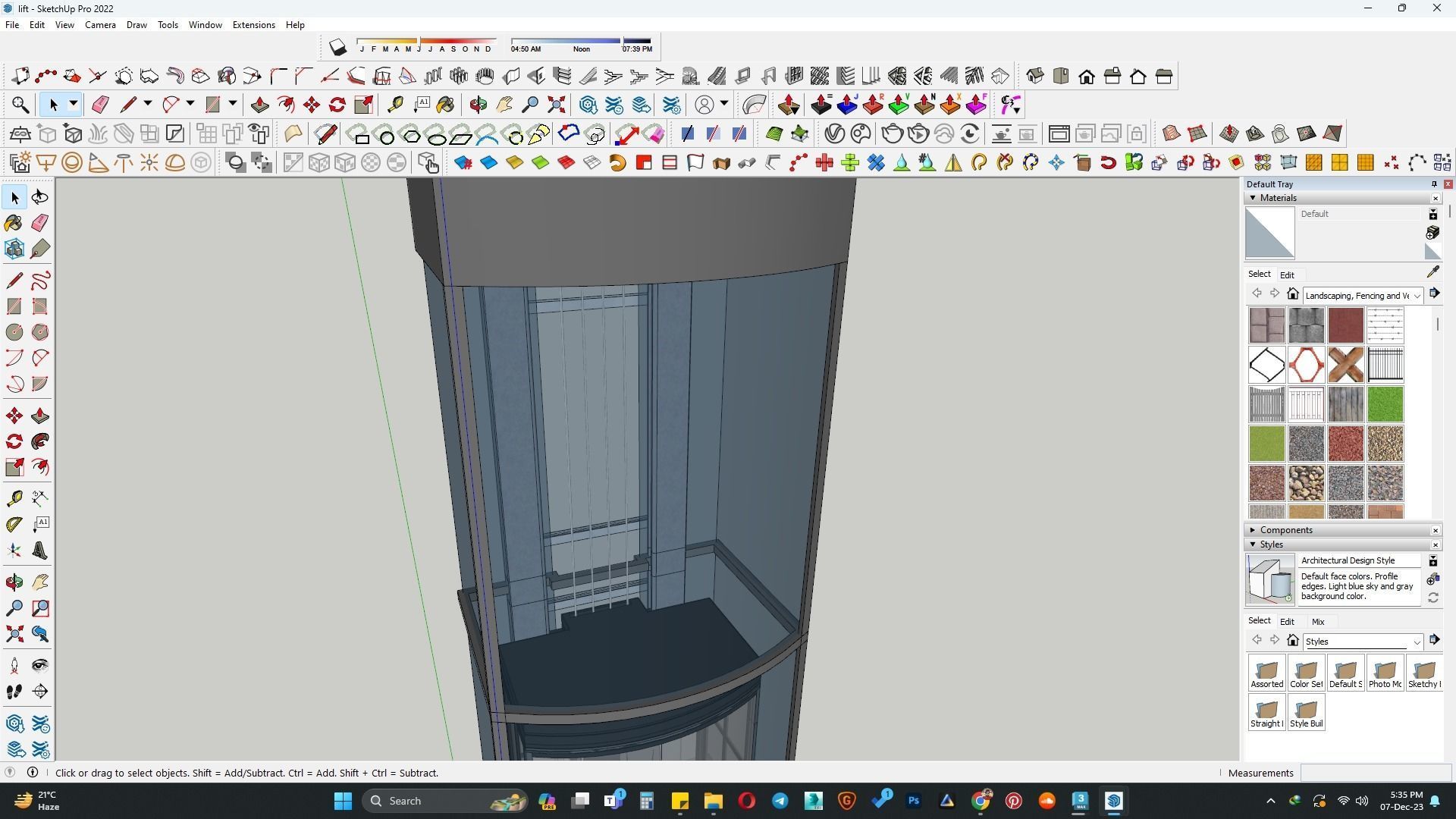 lift area 3d model 3D model_3