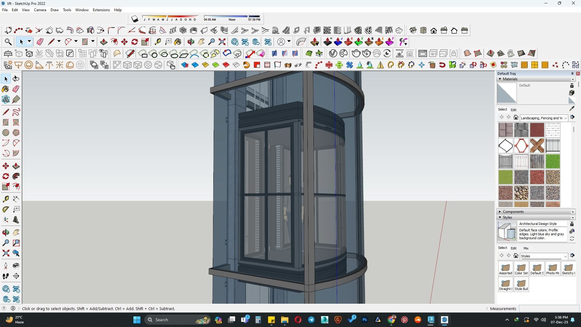 lift area 3d model 3D model_5