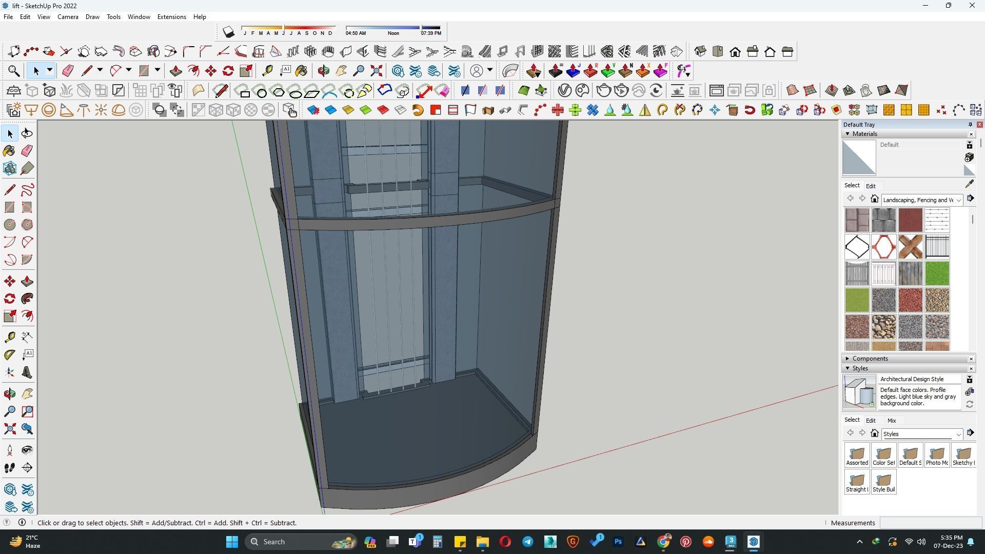 lift area 3d model 3D model_2