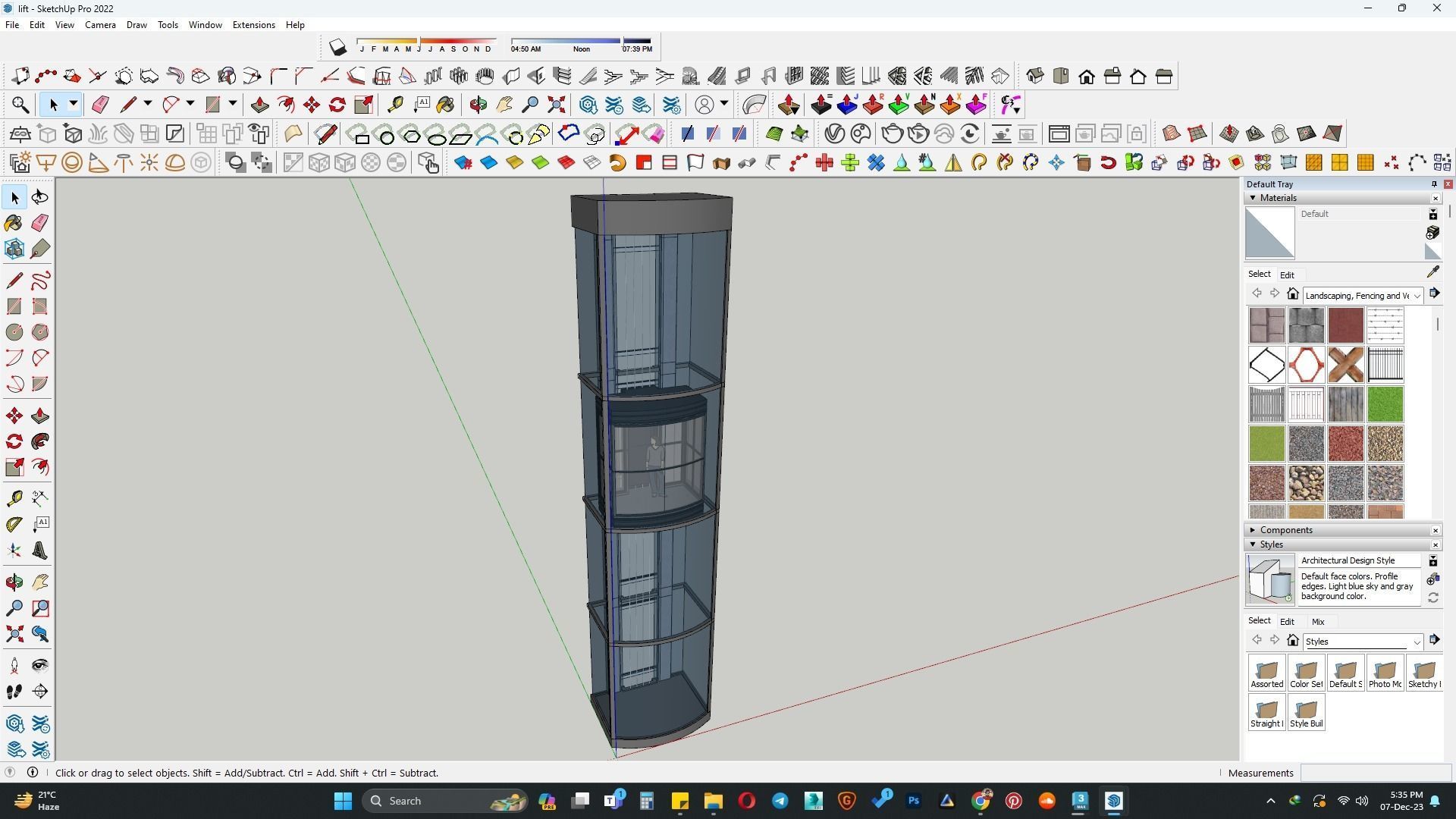lift area 3d model 3D model_1