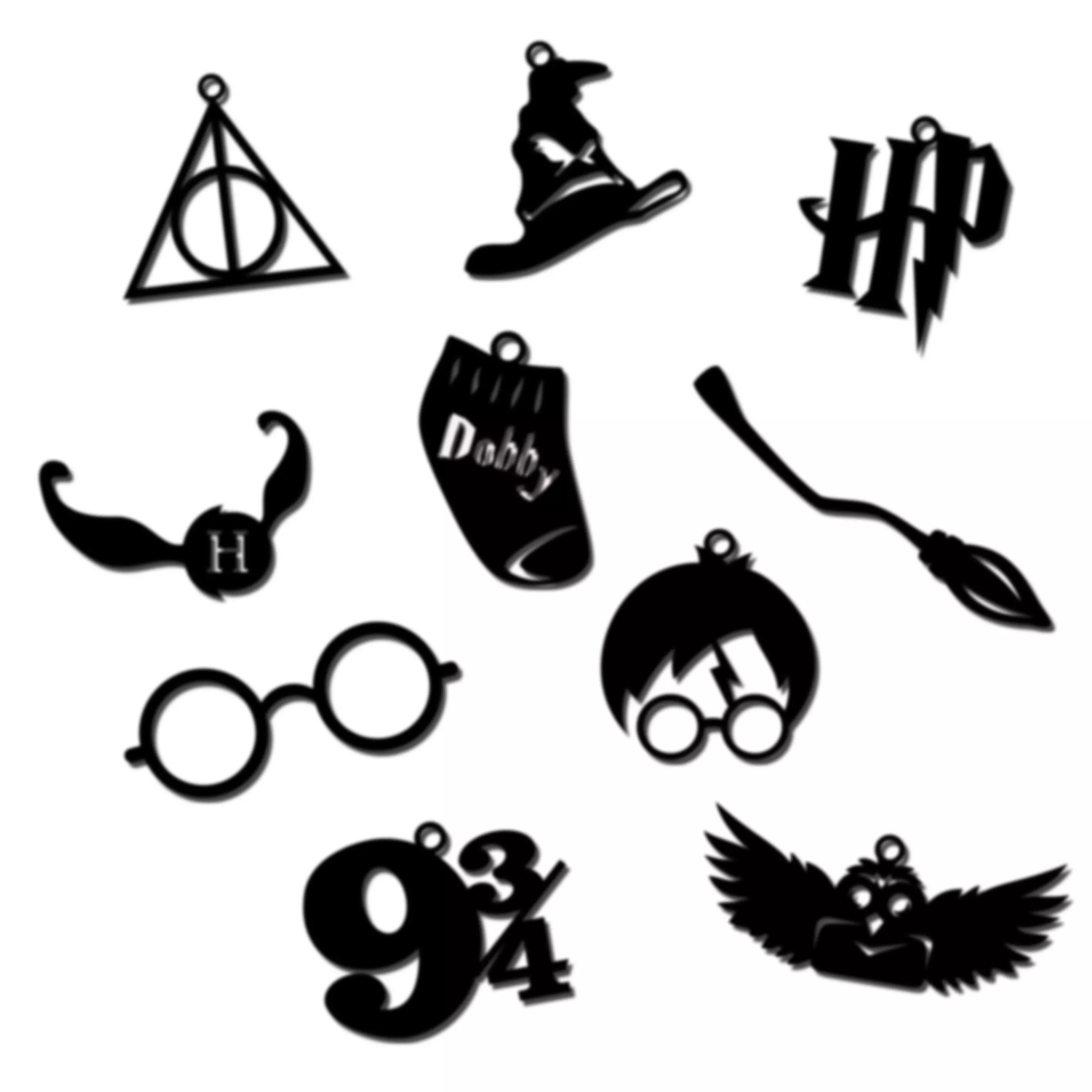 HARRY POTTER - CHRISTMAS ORNAMENT 3D print model_0