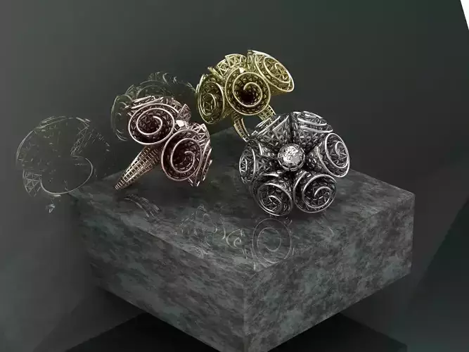 Flower Ring R3