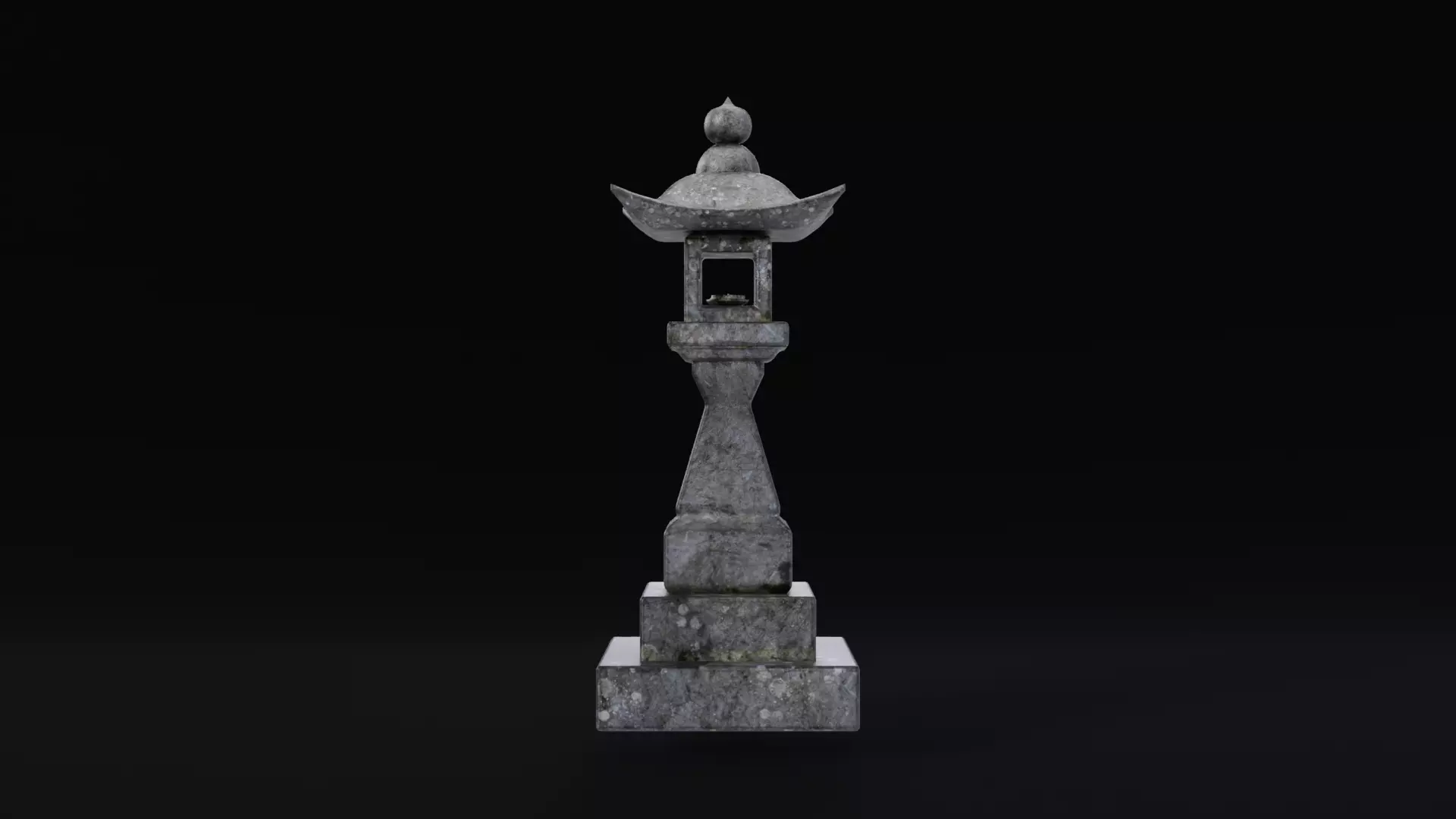 Stone Lantern Free 3D model