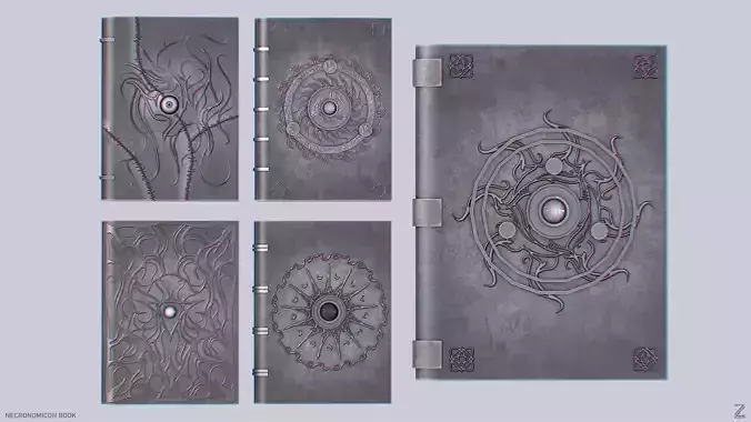 Necronomicon book collection 
