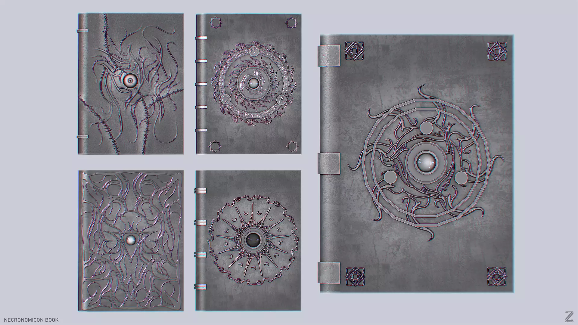 Necronomicon book collection _0