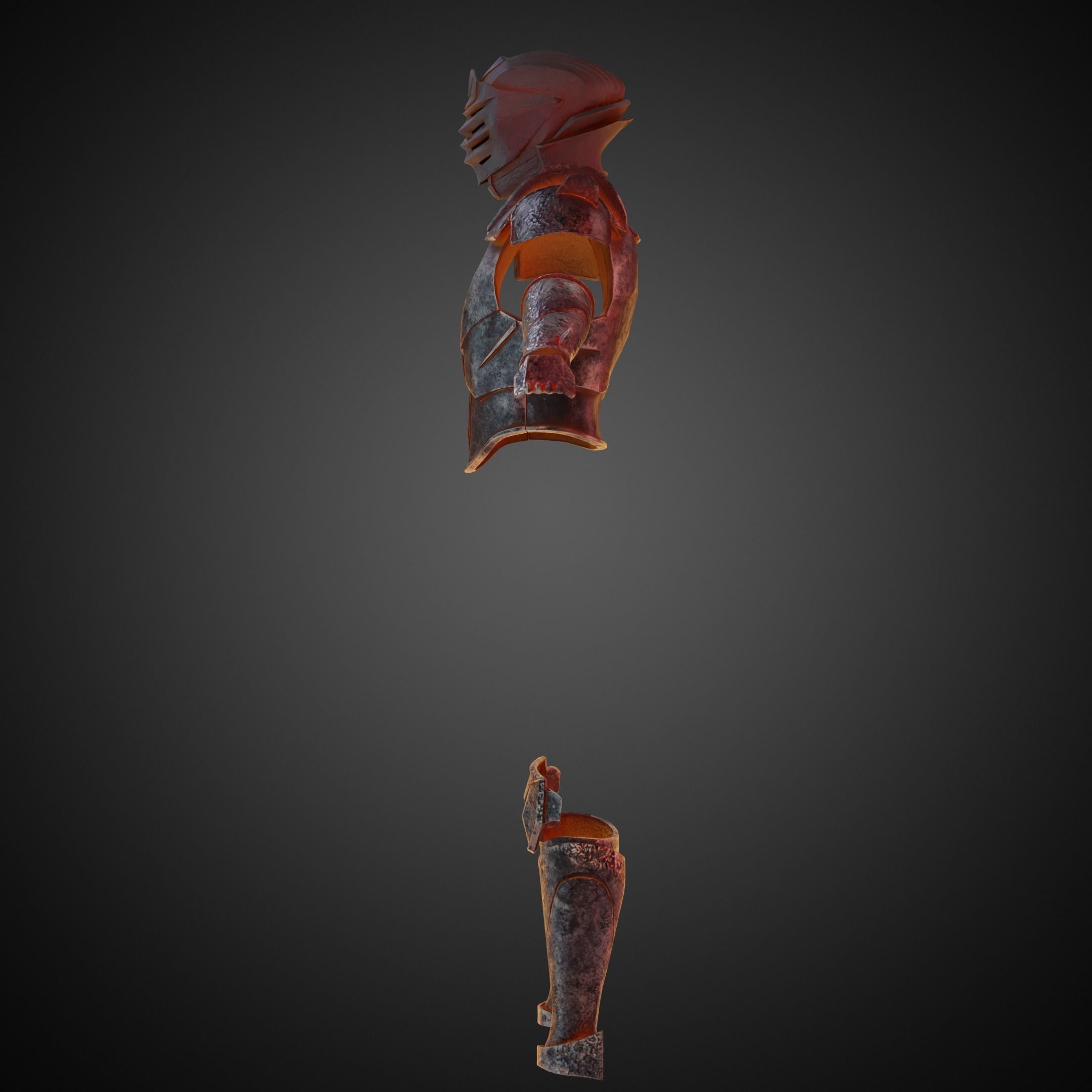 Star Wars Marrok Armor and Helmet for Cosplay 3D Model Collection_6