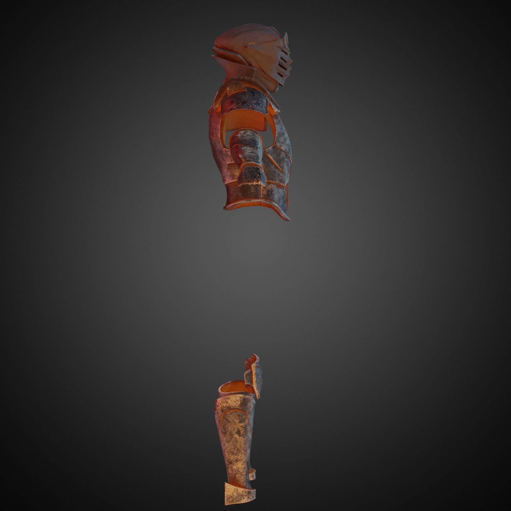 Star Wars Marrok Armor and Helmet for Cosplay 3D Model Collection_10