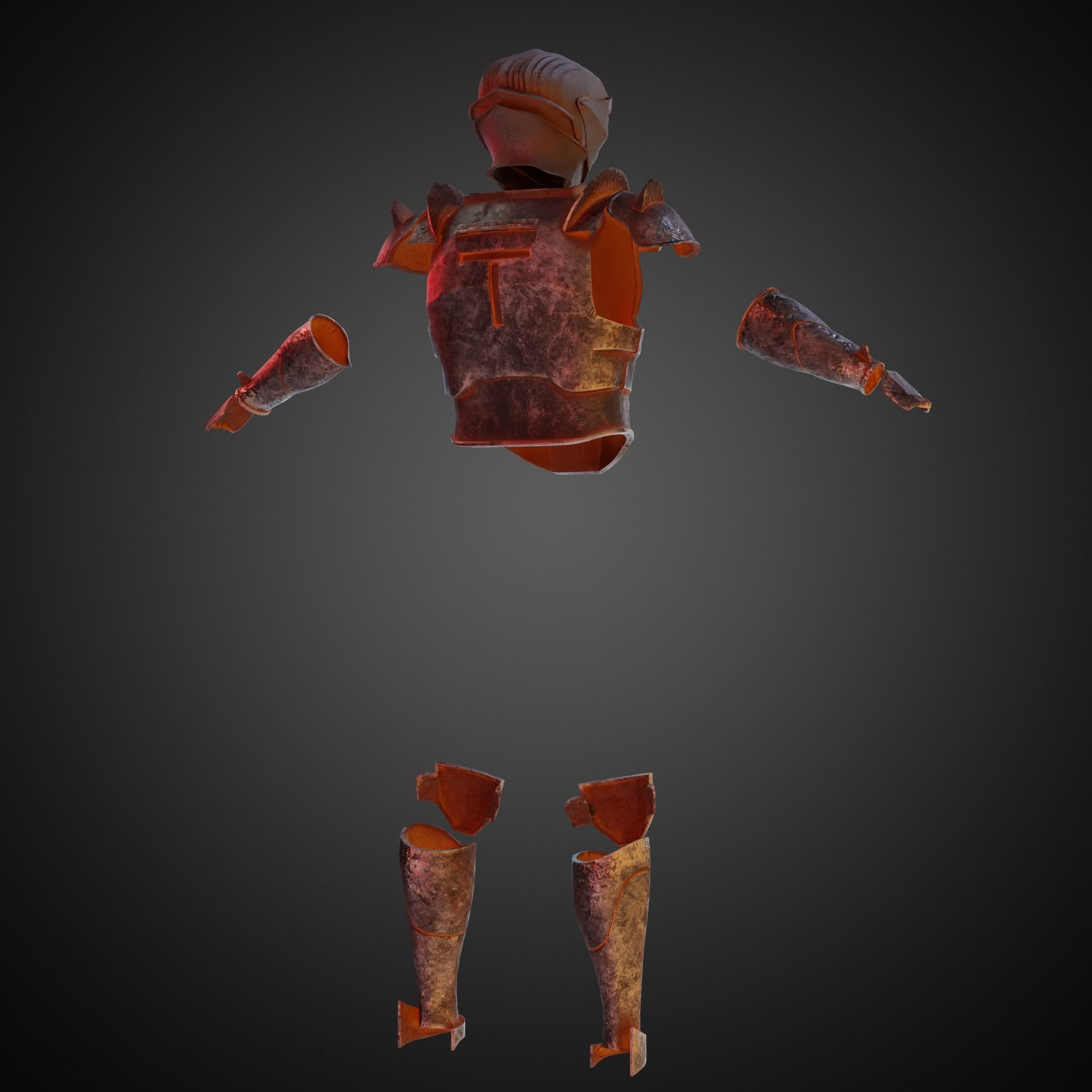 Star Wars Marrok Armor and Helmet for Cosplay 3D Model Collection_9