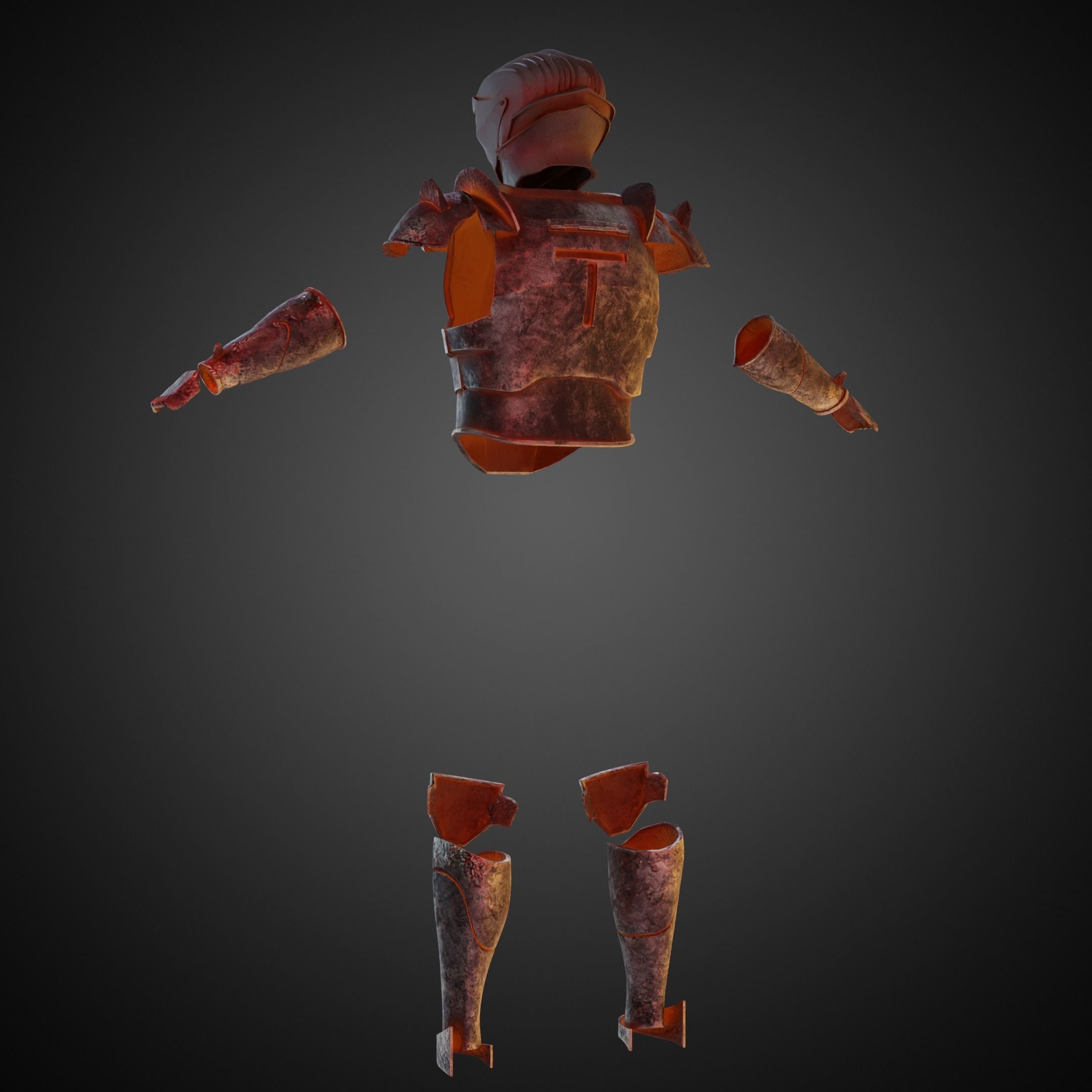 Star Wars Marrok Armor and Helmet for Cosplay 3D Model Collection_7