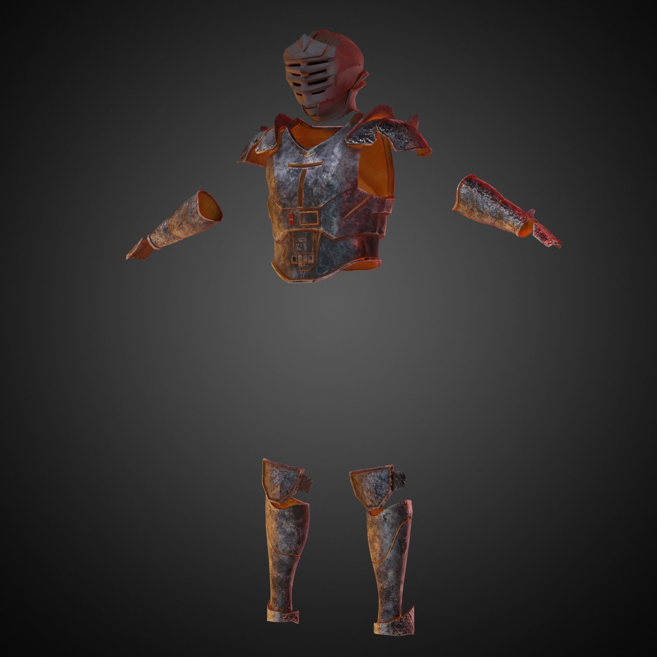 Star Wars Marrok Armor and Helmet for Cosplay 3D Model Collection_5